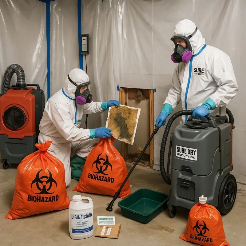 Contaminated Water Handling Protocols process in Sheldon, IA